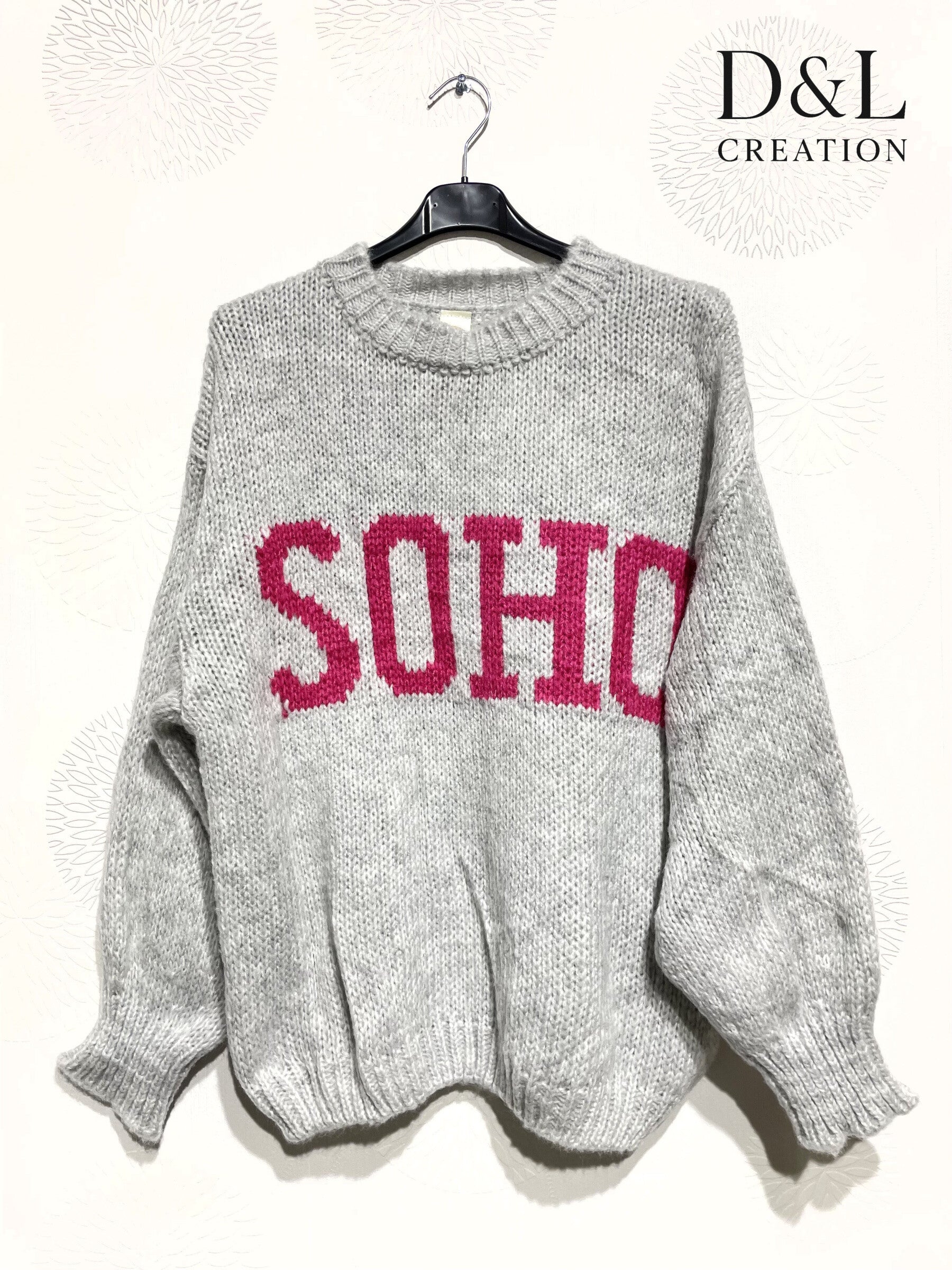 SOHO Knit Sweater Sizes 38 to 52 i Stora Storlekar
