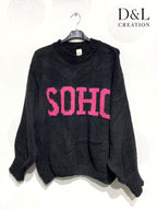SOHO Knit Sweater Sizes 38 to 52 i Stora Storlekar