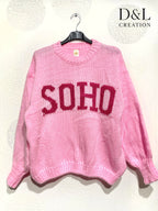 SOHO Knit Sweater Sizes 38 to 52 i Stora Storlekar