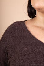 Ultra stretch sweater med alpaka, storlekar 38 till 50 i Stor Storlek