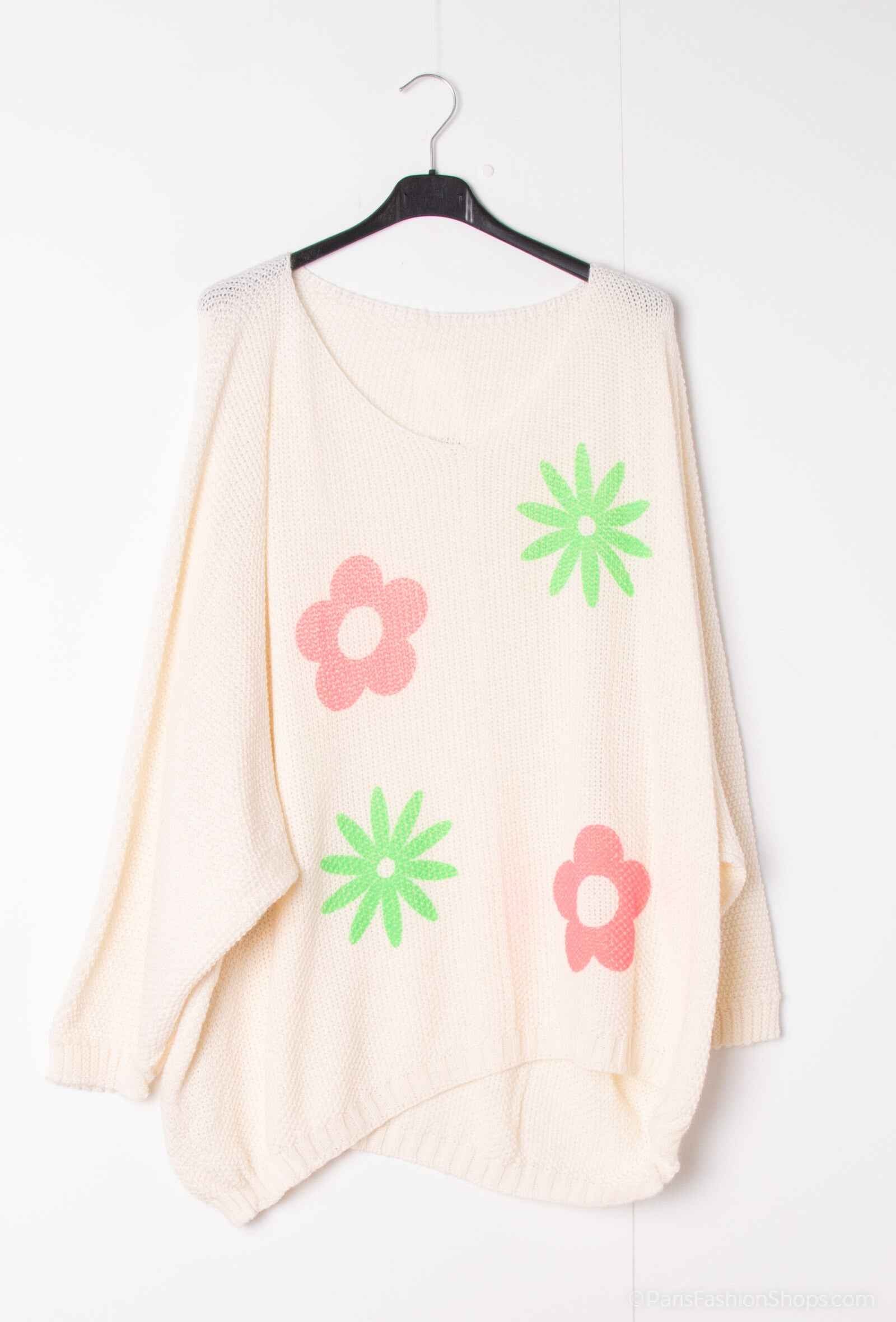 Plus Size Sweater för Stiliga Kvinnor