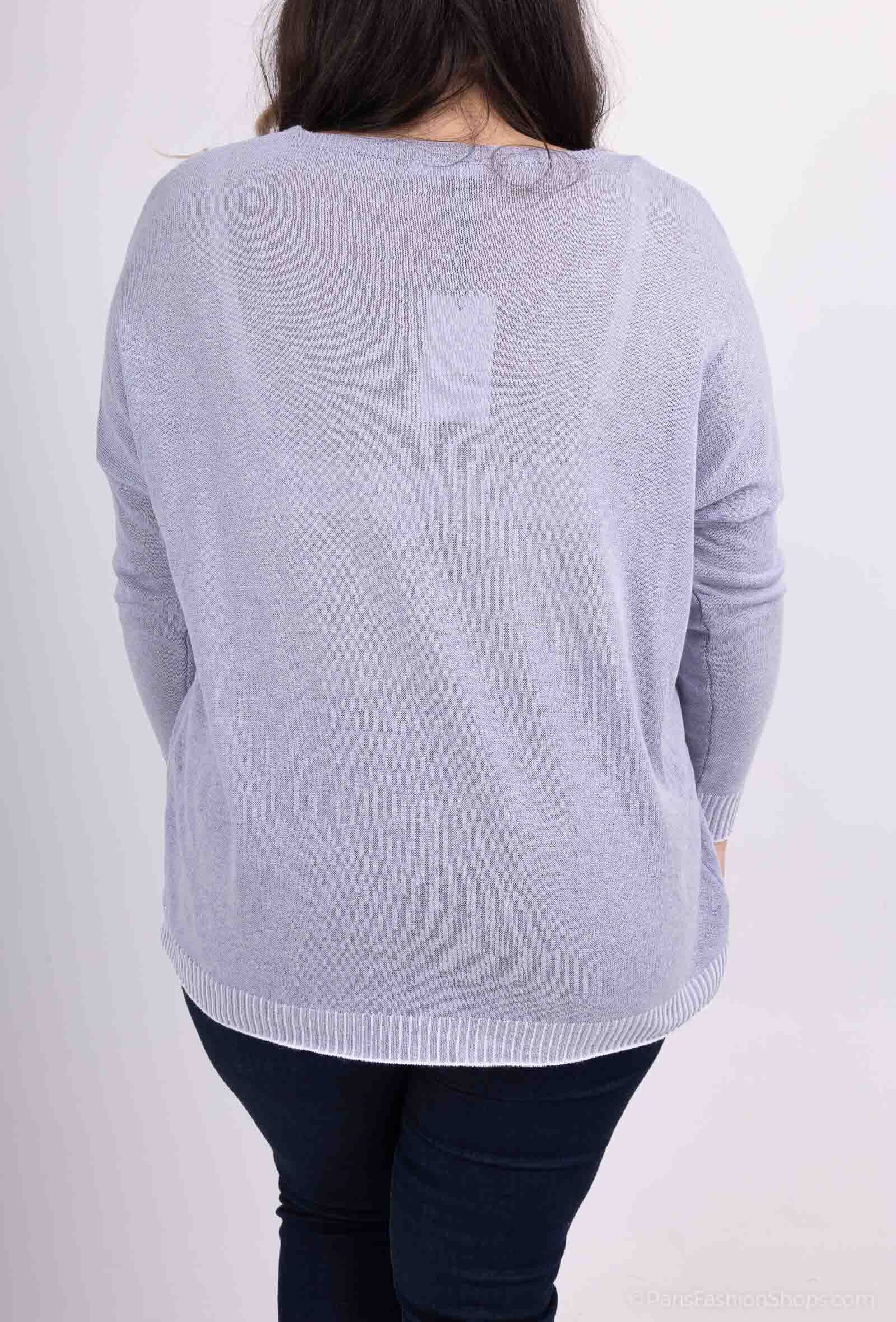 Plus Size Sweater för Kvinnor