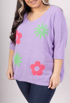 Plus Size Sweater för Stiliga Kvinnor