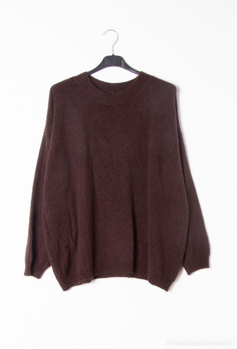 Plus Size Sweater för Stiliga Kvinnor