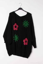 Plus Size Sweater för Stiliga Kvinnor