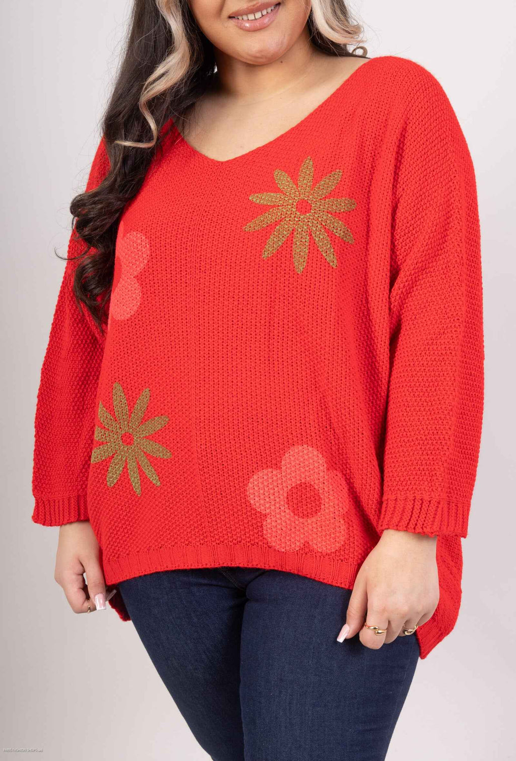 Plus Size Sweater för Stiliga Kvinnor