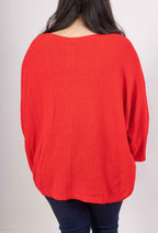 Plus Size Sweater för Stiliga Kvinnor