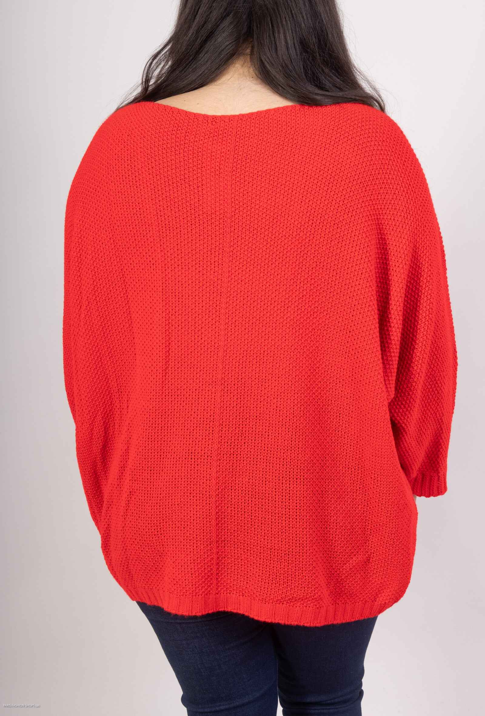 Plus Size Sweater för Stiliga Kvinnor