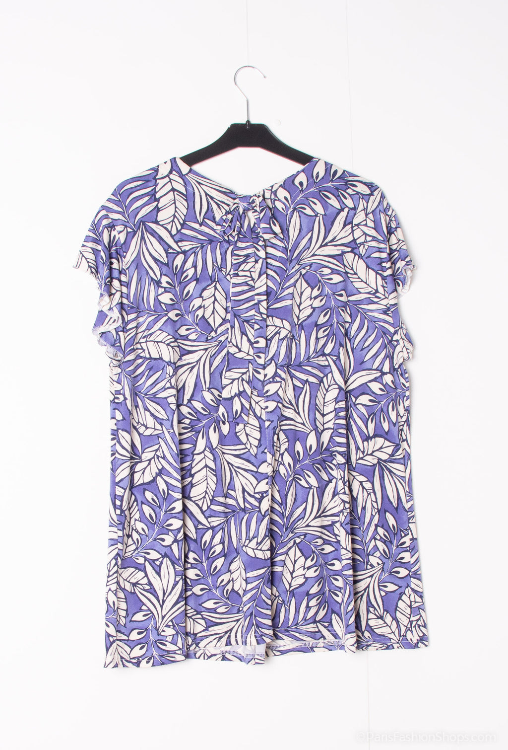 Plus Size Blus med Charmig Slips