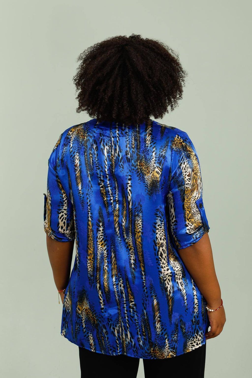 Fransk Fluid Tunika i Stor Storlek – REF ⁄ H5132