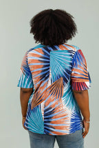 Fluid Topp med Tryck i Stor Storlek