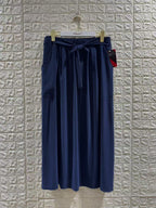 Plus Size Stretch Skirt with Decorative Bow - REF:J2312-2