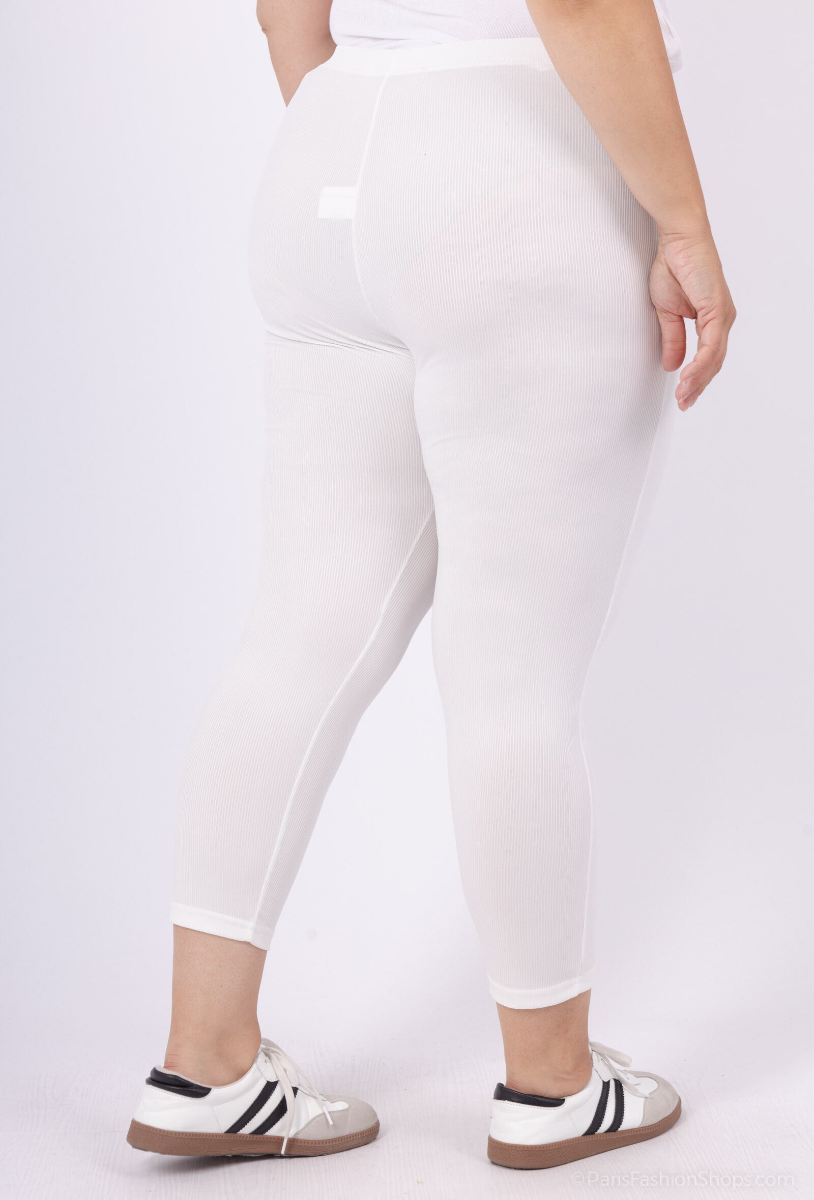 Höga Midje Leggings för Plus Size Kvinnor - REF:P2311