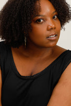 Chiquease Sommardress i Spets - Längd: 125 cm i Stor Storlek