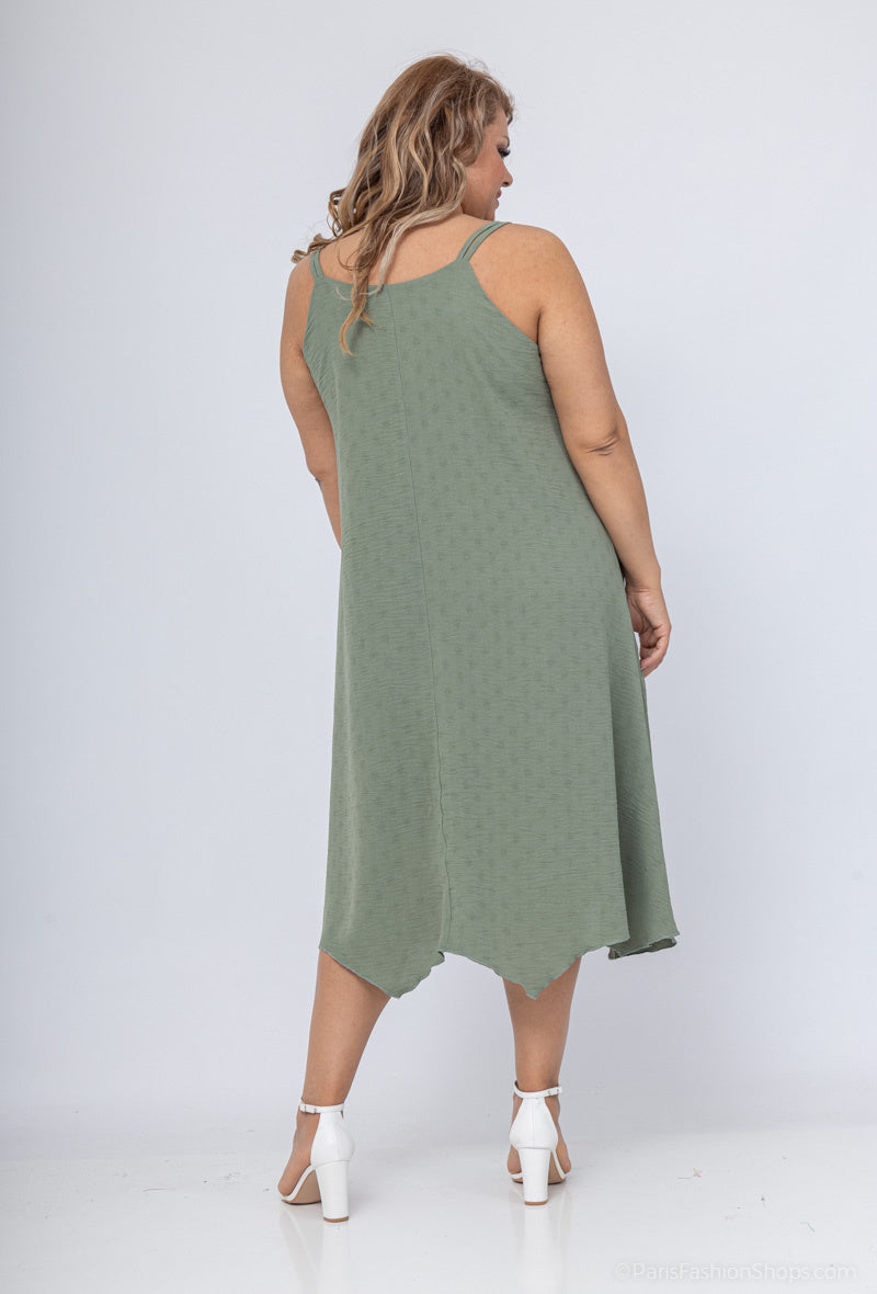Plus Size Klänning med Fina Band
