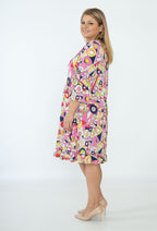 Plus Size Klänning med Bågar