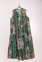 Plus Size Floral Print Dress