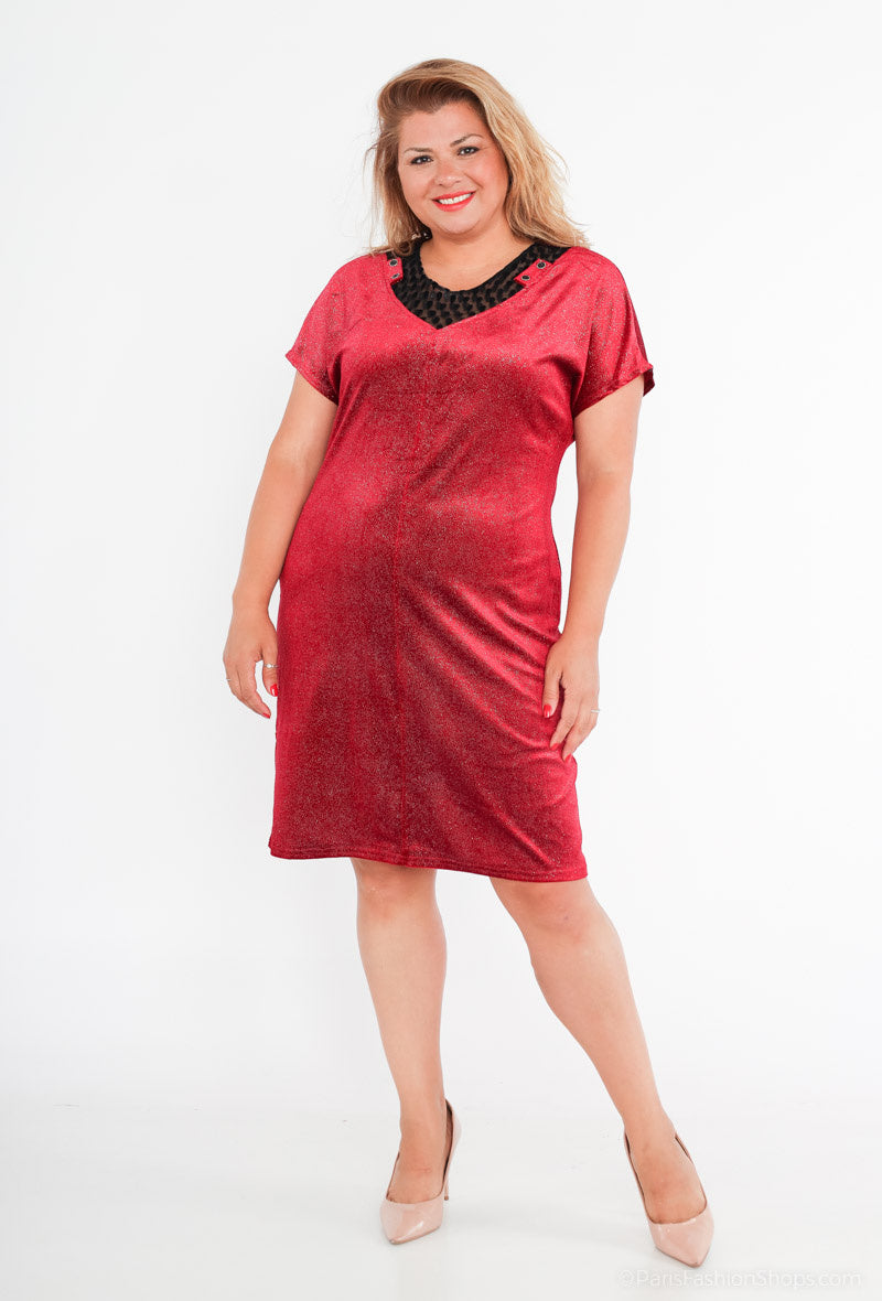 Plus Size Sequin dress