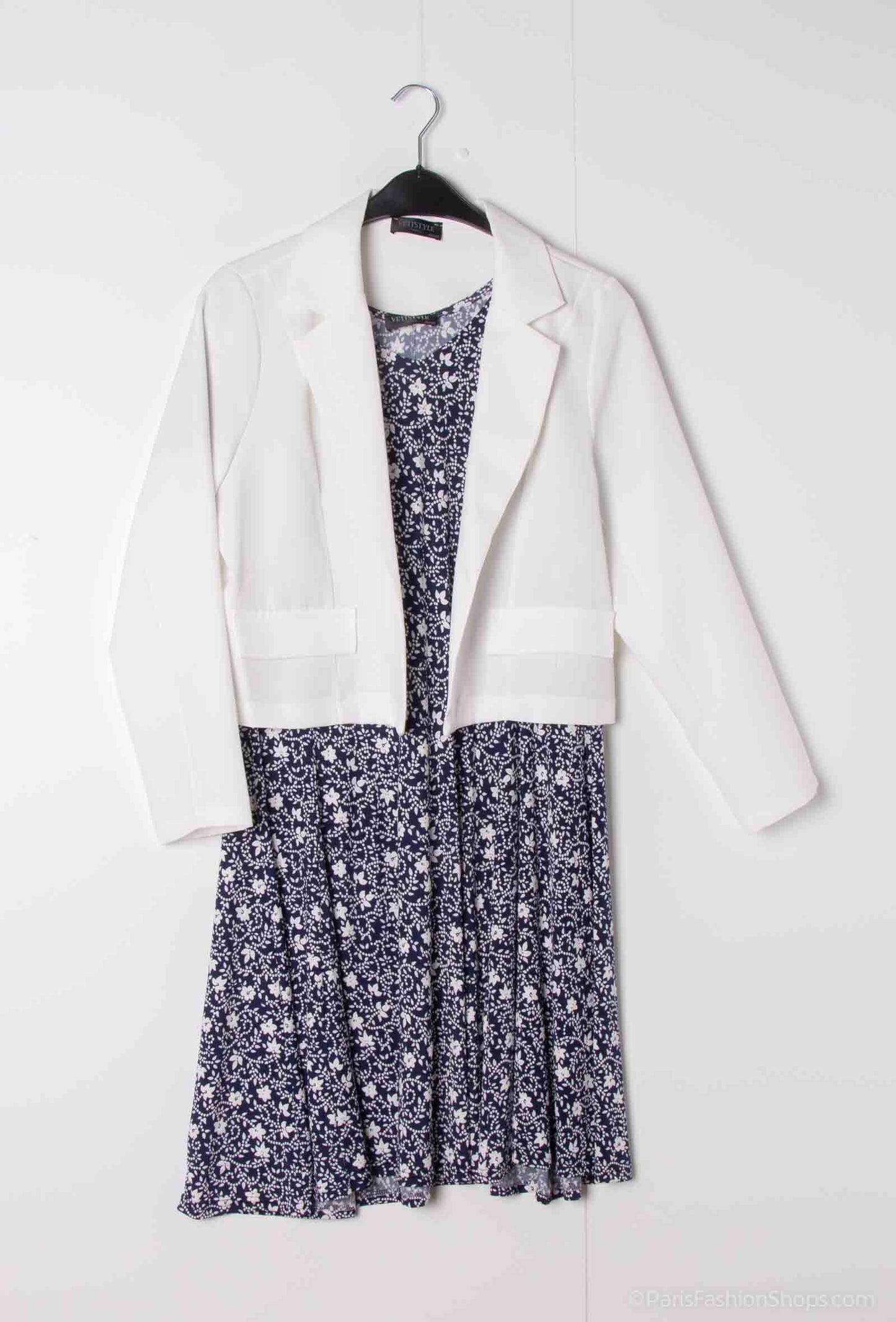 Plus Size Dress with jacket together