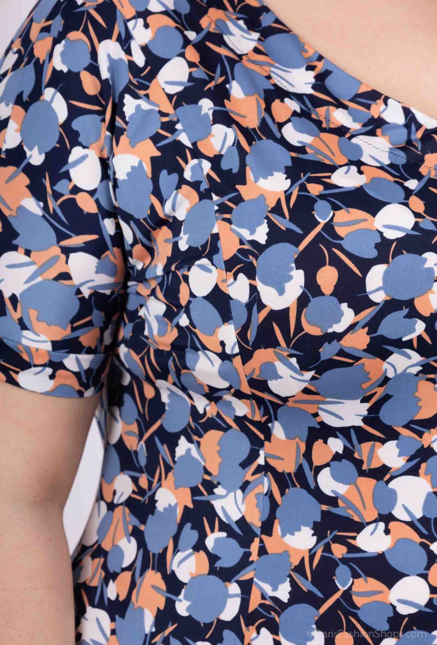 Plus Size Klänning med Jacka Set