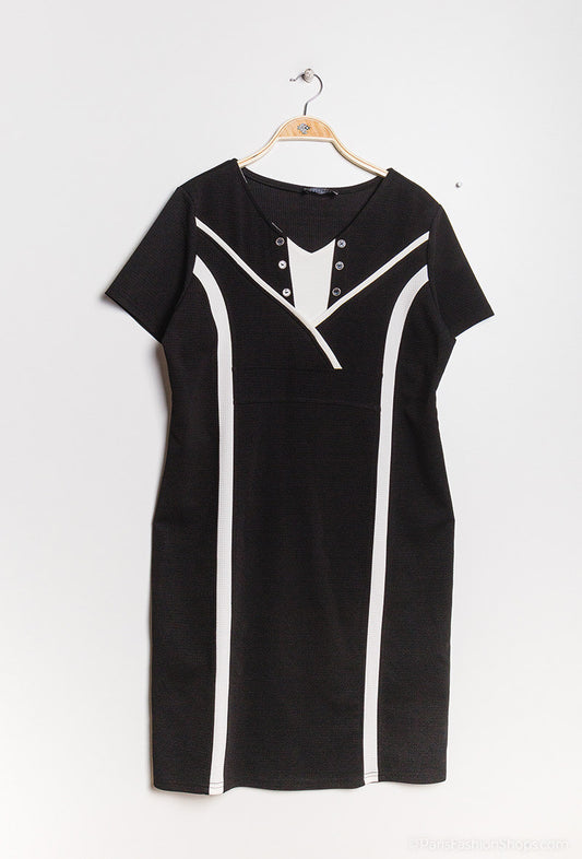 Plus Size Bicolour dress