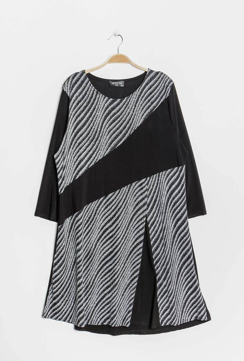 Plus Size Shiny dress