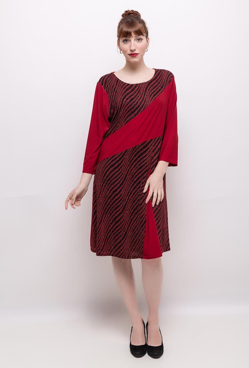 Plus Size Shiny Dress