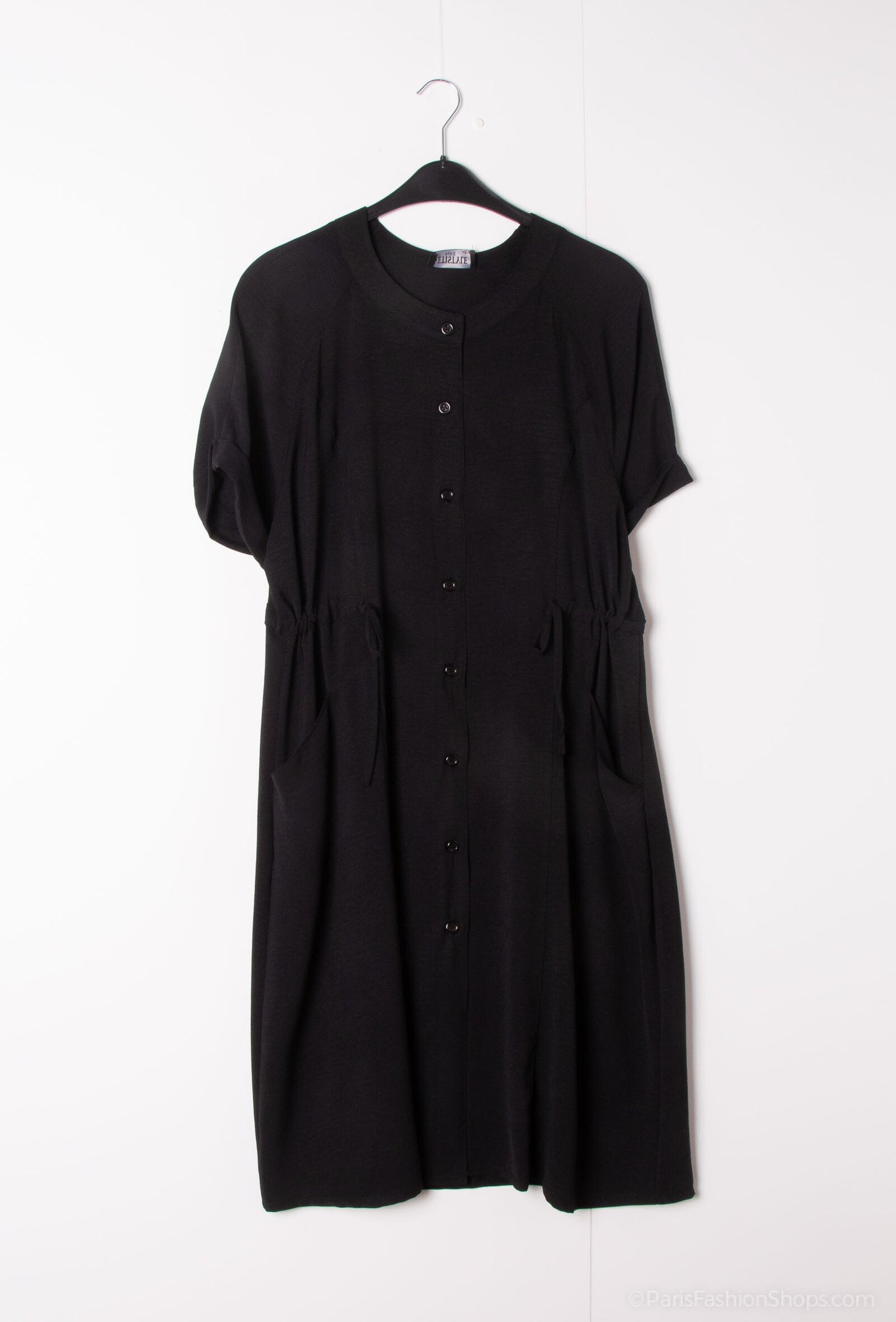 Plus Size Pocket Shirt Dress