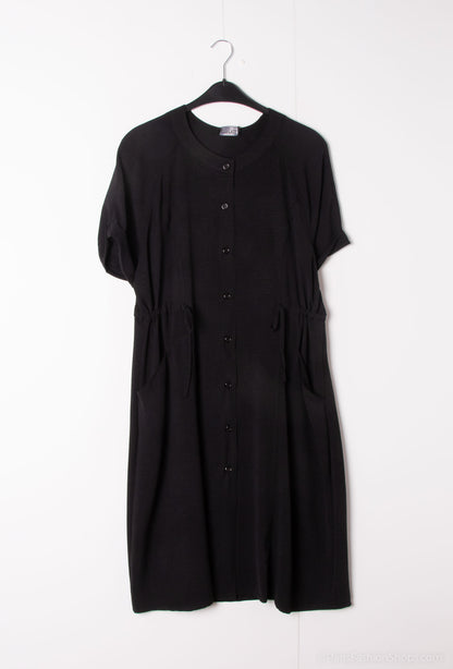 Plus Size Pocket Shirt Dress