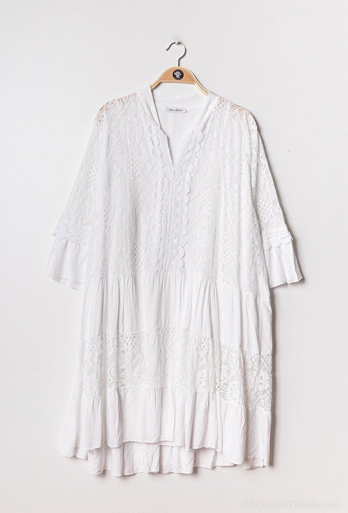 Plus Size Dress with lace