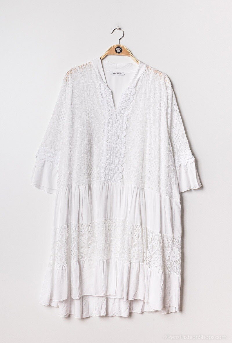 Plus Size Dress with lace