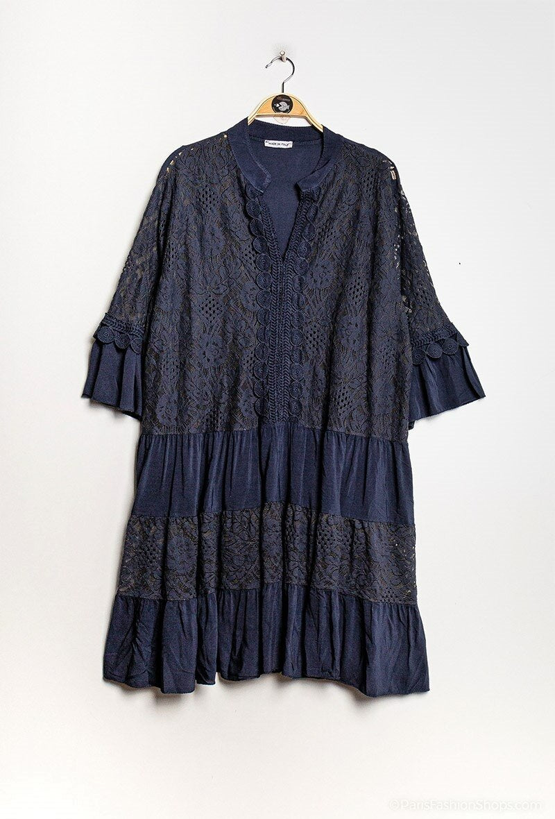 Plus Size Dress with lace