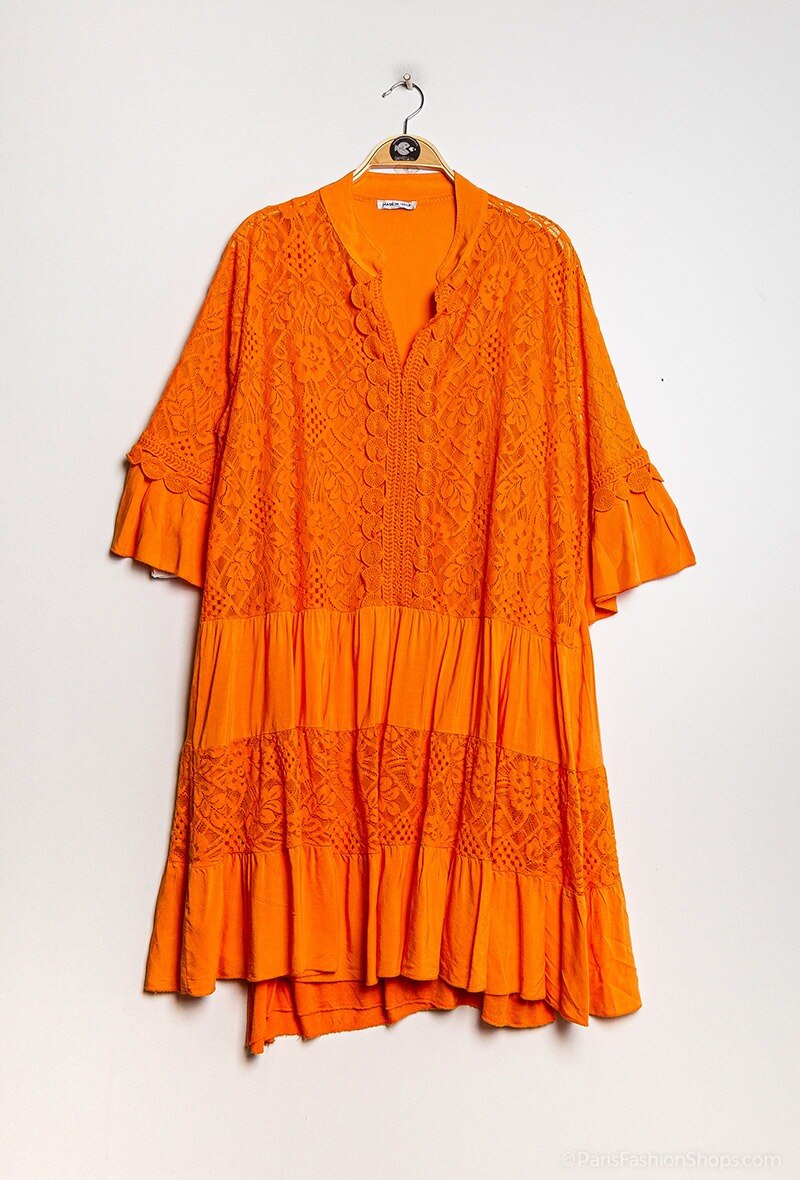 Plus Size Dress with lace