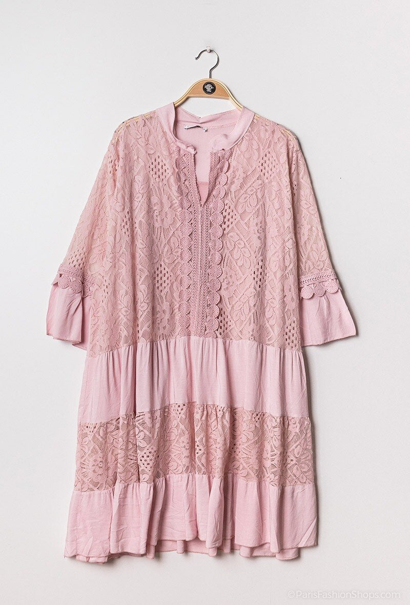 Plus Size Dress with lace