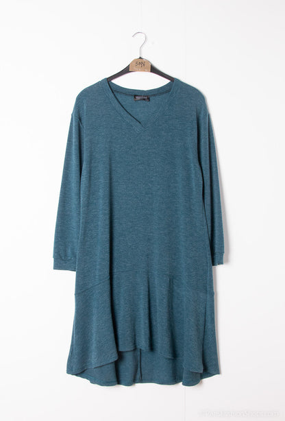 Plus Size Half long dress