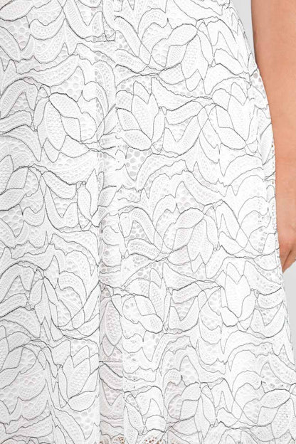 Plus Size Lace Dress för Vackra Kvinnor