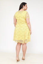 Lace dress i Stor Storlek