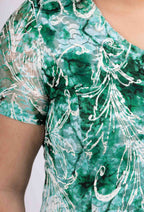 Plus Size Flared Lace Dress i Doubles