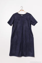 Plus Size Suede dress