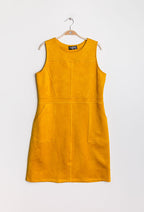 Plus Size Suede Klänning