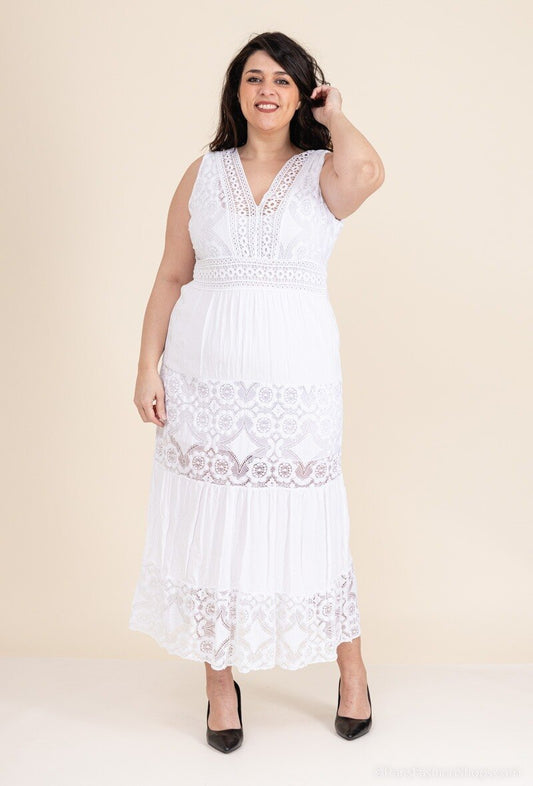 Plus Size Lace Dress