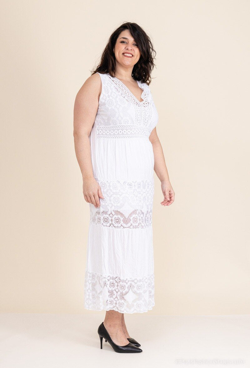 Plus Size Lace Dress