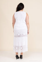 Plus Size Spetsklänning