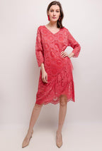Plus Size Spetsklänning