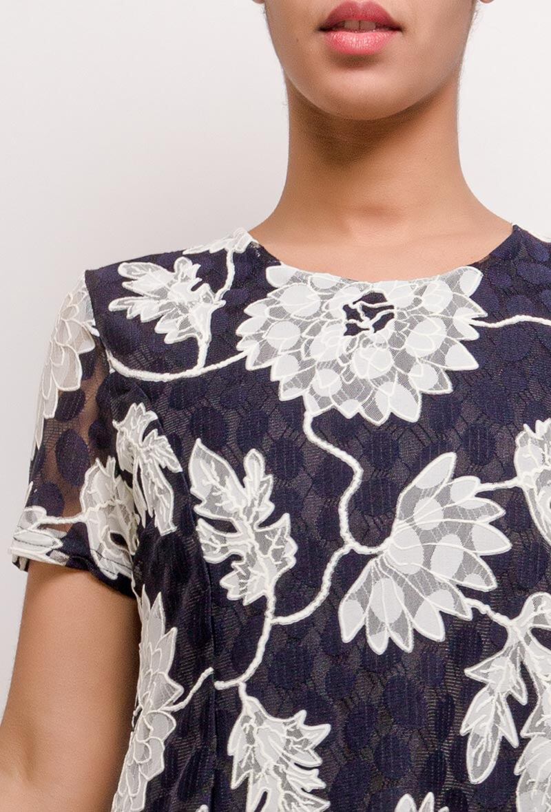 Plus Size Spetsklänning