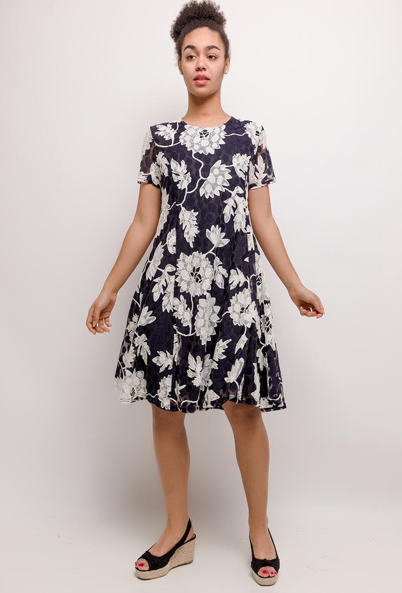 Plus Size Spetsklänning