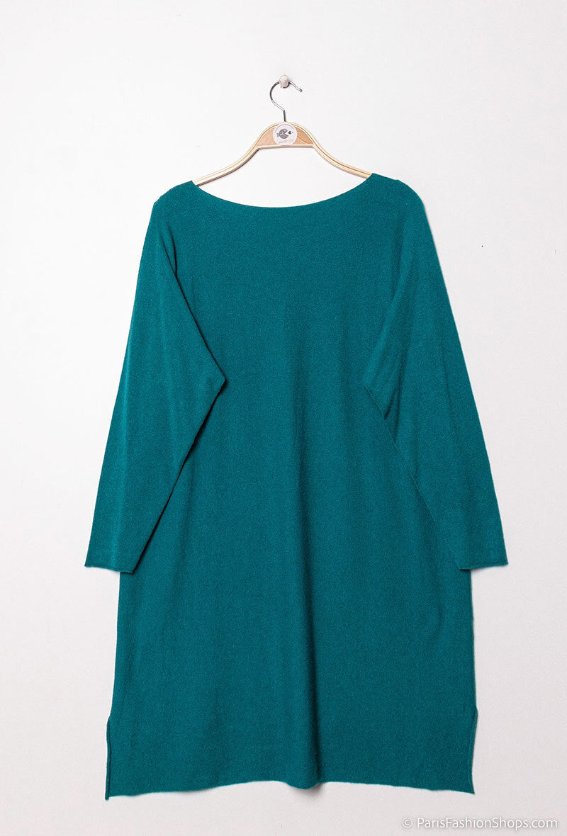 Plus Size Klänning i Sweaterstil