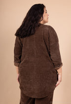 Sammetklänning med halsband i storlek T38 till T50