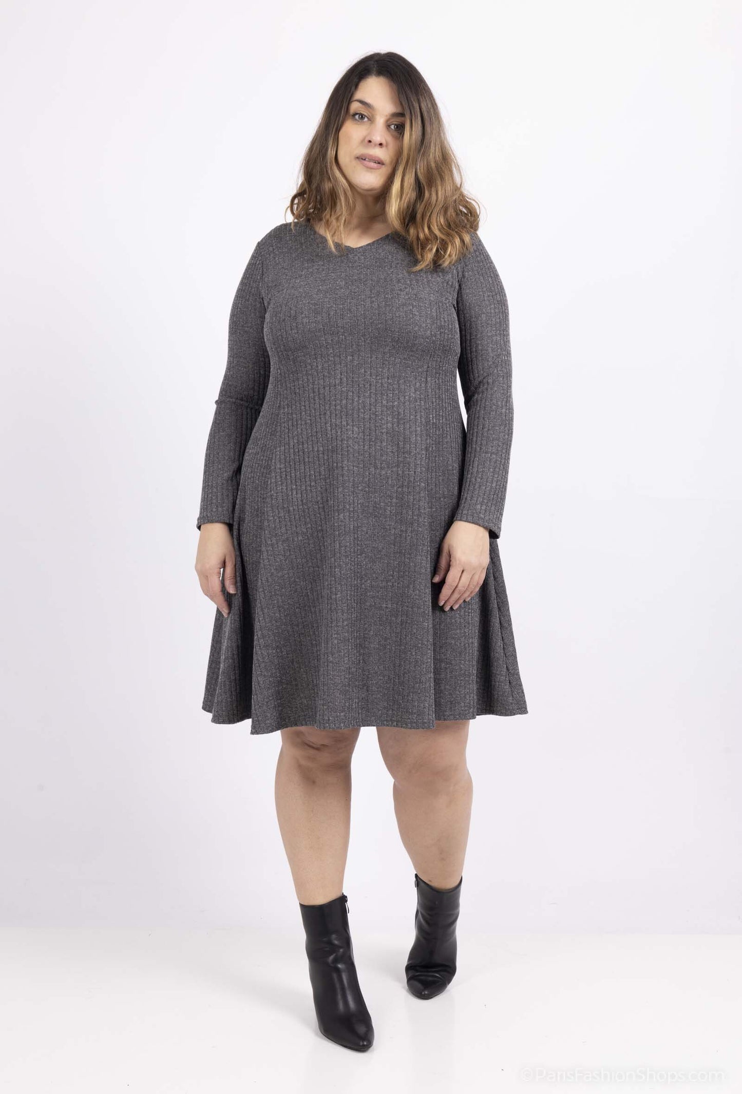 Plus Size Flared dress