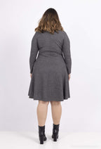 Plus Size Flared Dress